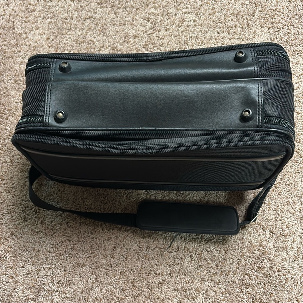Samsonite Travel Suitcase Briefcase Bag Black with Handle and Detachable Strap - Picture 10 of 13